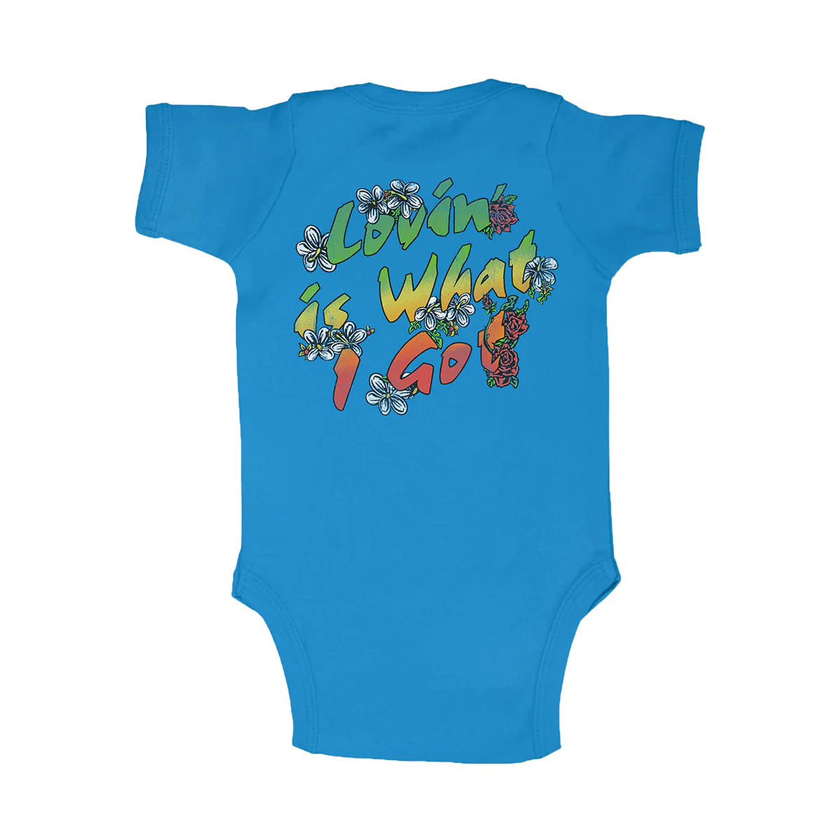 Love is What I Got Cobalt Blue Onesie - Image 3
