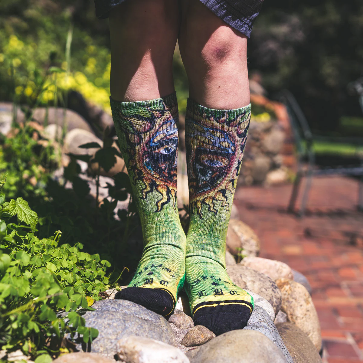 Youth Sublime Sun Socks - Green - Image 5